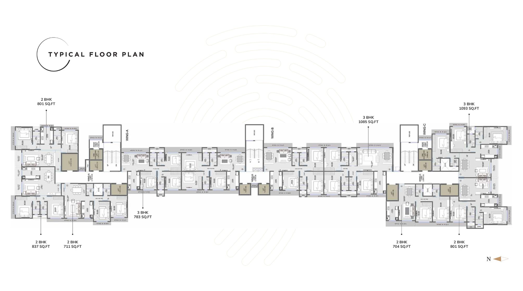 Modirealty-Rudraksh-Typical-Floor-Plan